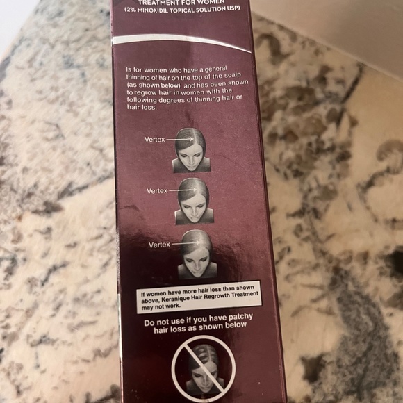 Keranique Hair Regrowth Treatment for Women 2% Minoxidil | 2 month supply - Picture 5 of 9